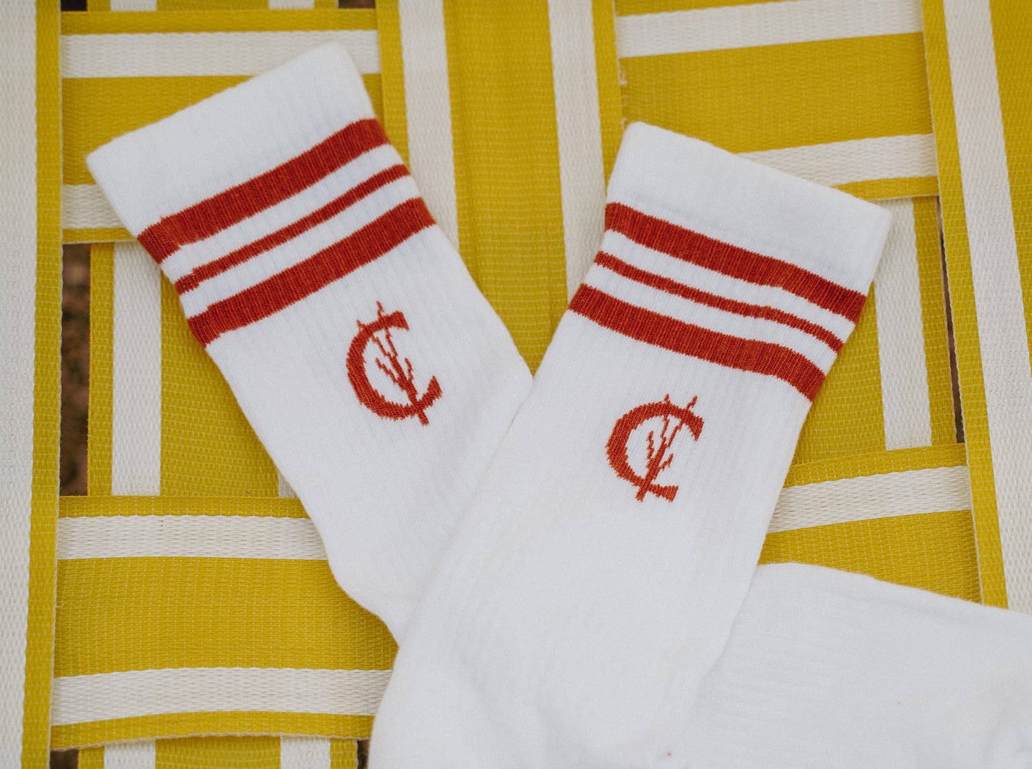 Breathable Tubular Socks for Men & Women - Soft Grassy C Cotton Blend in Burnt Orange - Perfect for Running, Hiking & Everyday Comfort