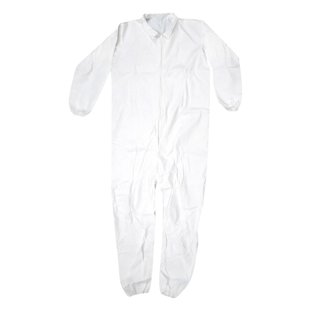 Trimaco XX-Large White Disposable Protective Coveralls - Full Body Barrier Suit for Painting, Construction & Hazardous Work Environments