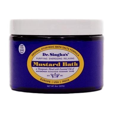 Dr. Singha's Mustard Bath - Natural Muscle Relief & Detox for Athletes, Post-Workout Recovery & Relaxation - Perfect for Sore Muscles, Stress Relief & Spa Nights