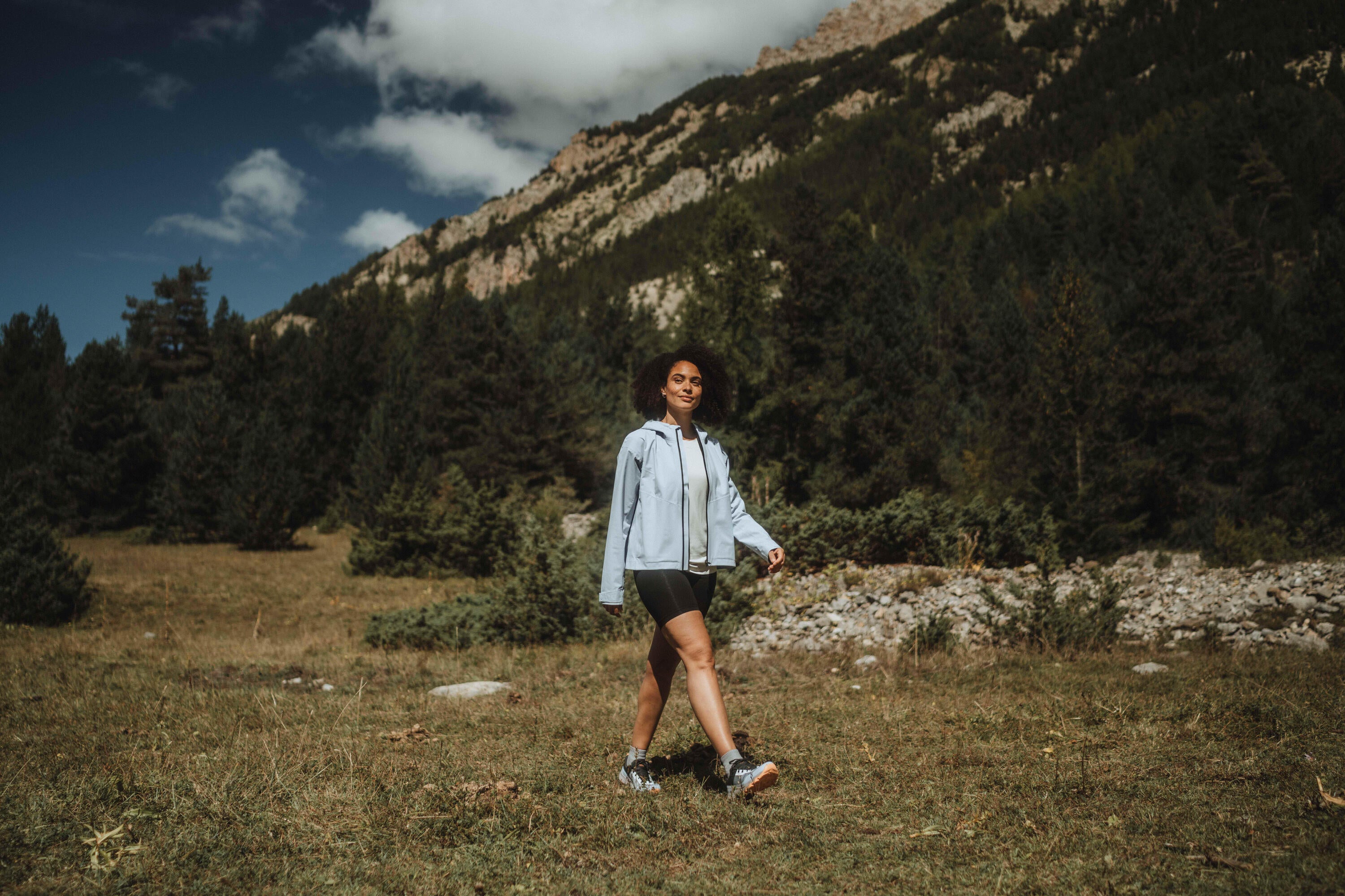 Quechua Women's MH500 Lightweight Hiking Shoes - Waterproof & Breathable Trail Running Shoes for Outdoor Adventures, Hiking, and Travel