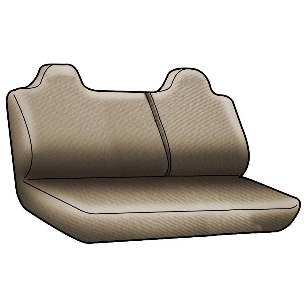 Coverking Custom Fit Rear 60/40 Seat Cover for Jeep Grand Cherokee - Saddleblanket Style (Wine/Neosupreme) | Durable Protection for Pets, Kids & Spills | Perfect for Off-Road Adventures & Daily Commutes