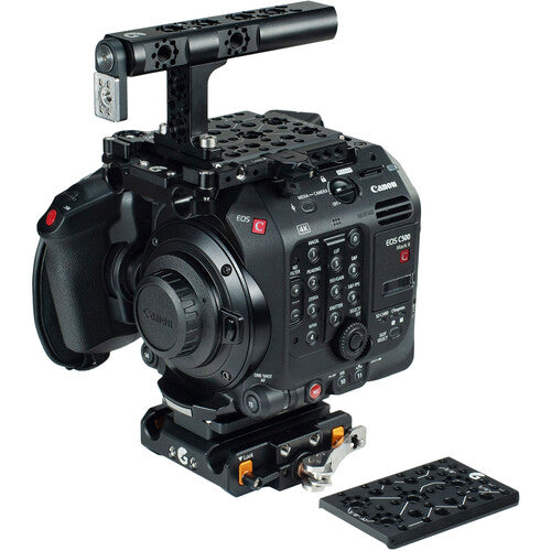Bright Tangerine LeftField 3 Base Kit for Canon C500 Mark II - Professional Camera Rig for Cinematic Filmmaking, Vlogging, and Documentary Production