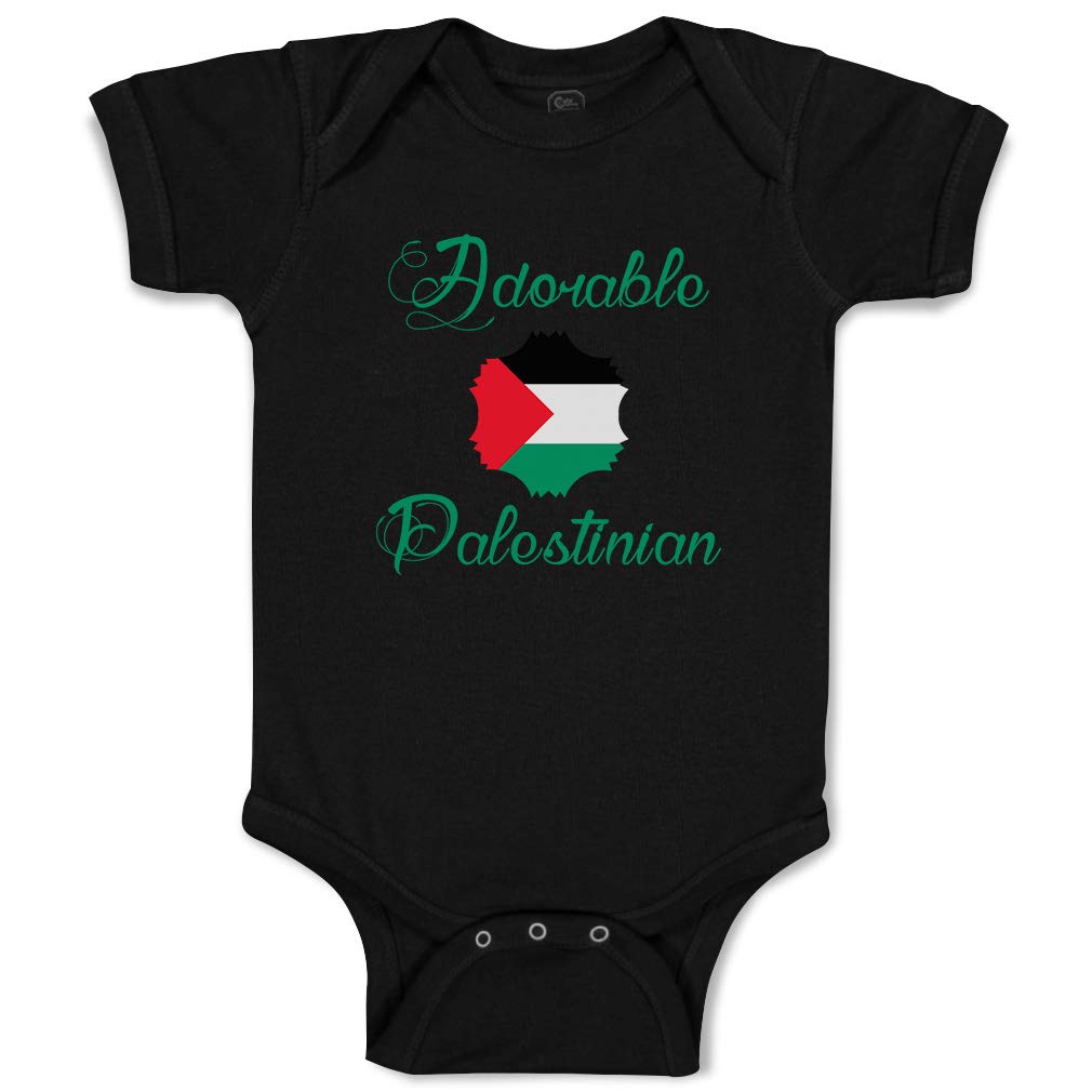 Custom Baby Bodysuits for Boys & Girls - Adorable Palestine Striped Outfits | Perfect for Holidays, Family Photos & Cultural Celebrations