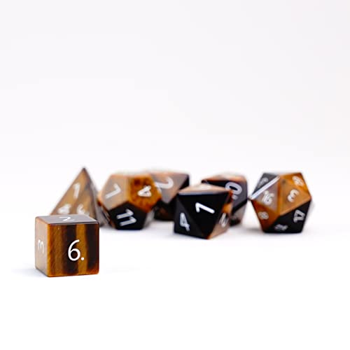 Engraved Tiger's Eye