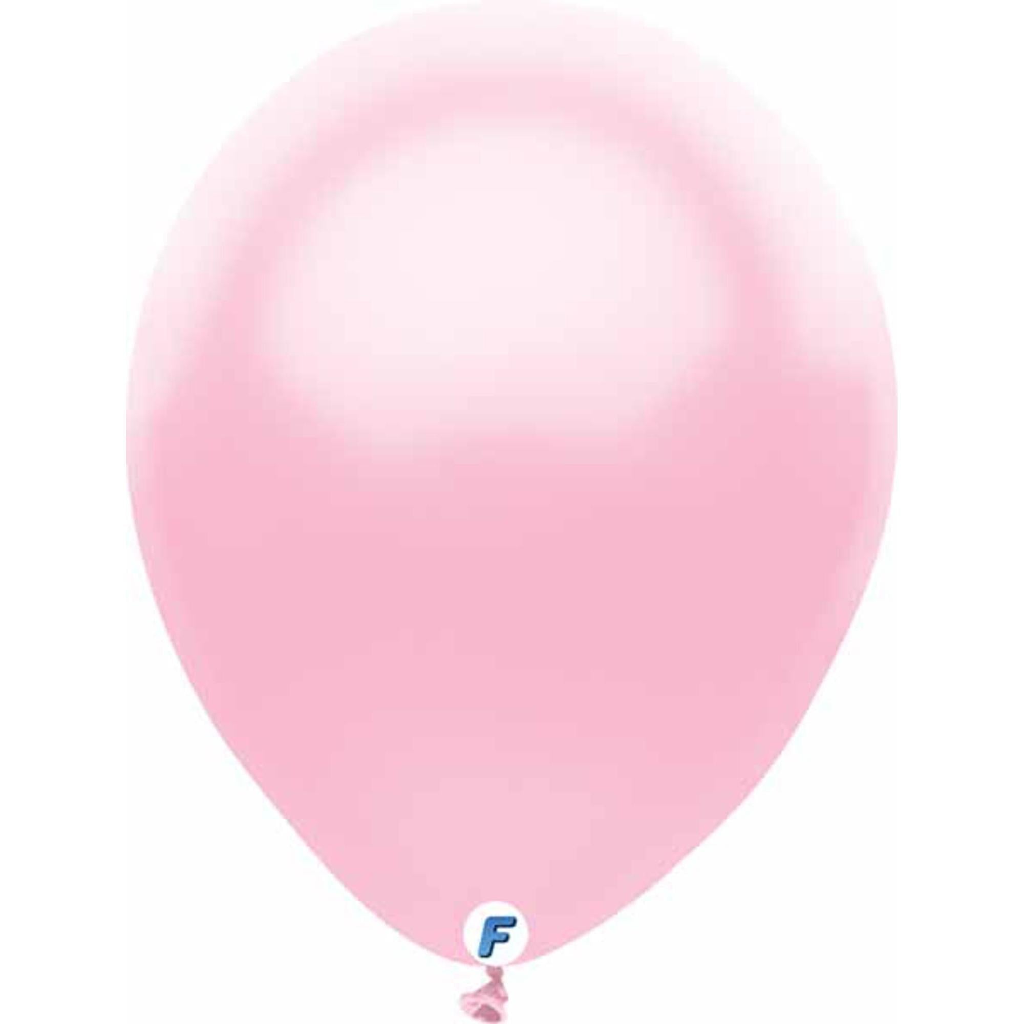 50 Count 12-Inch Pearl Pink Latex Balloons - Premium Party Decorations for Birthdays, Weddings & Baby Showers