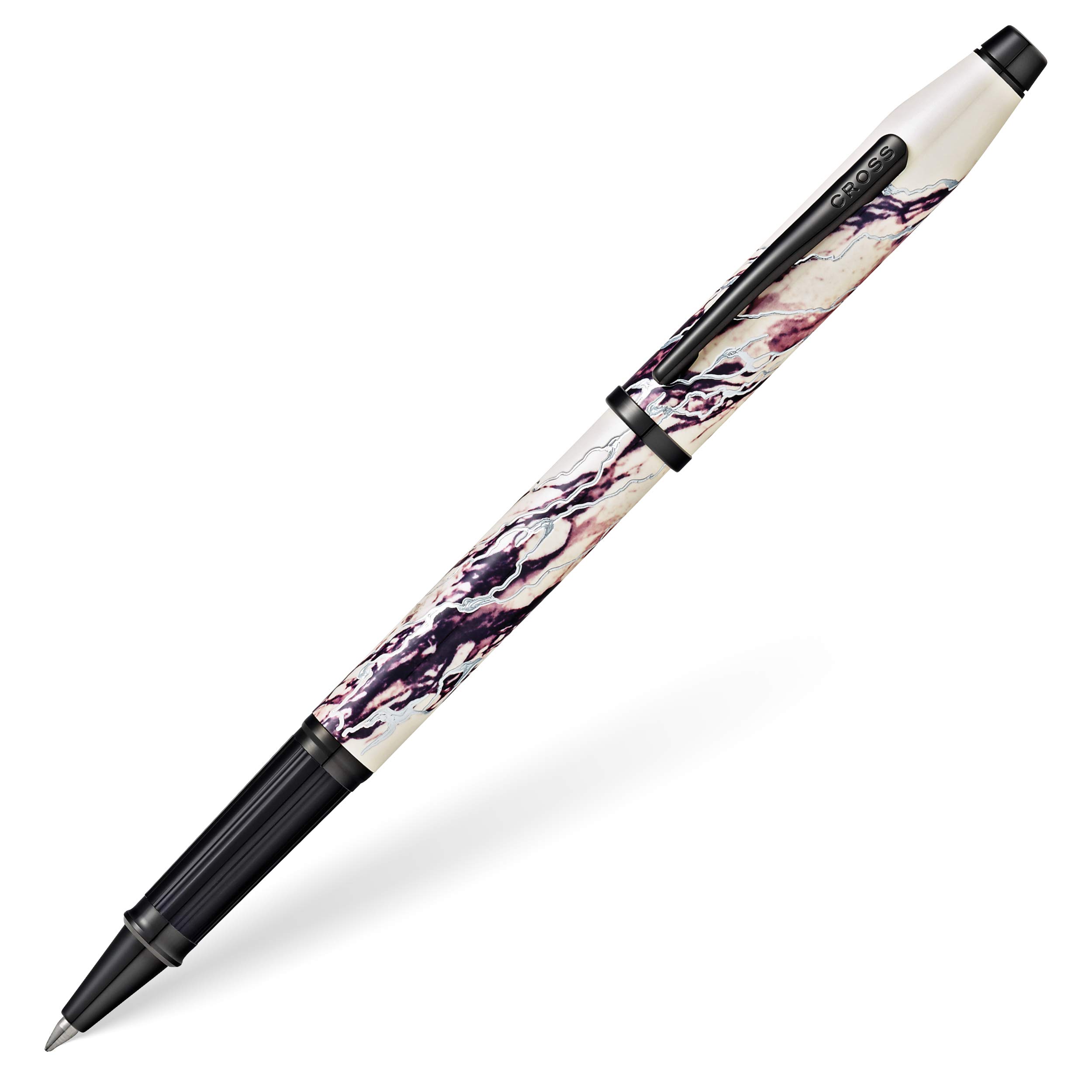 Cross Wanderlust Refillable Rollerball Pen with Black PVD Finish - Premium Gift Box Included for Gifts & Business - Perfect for Journaling, Note Taking & Professional Use