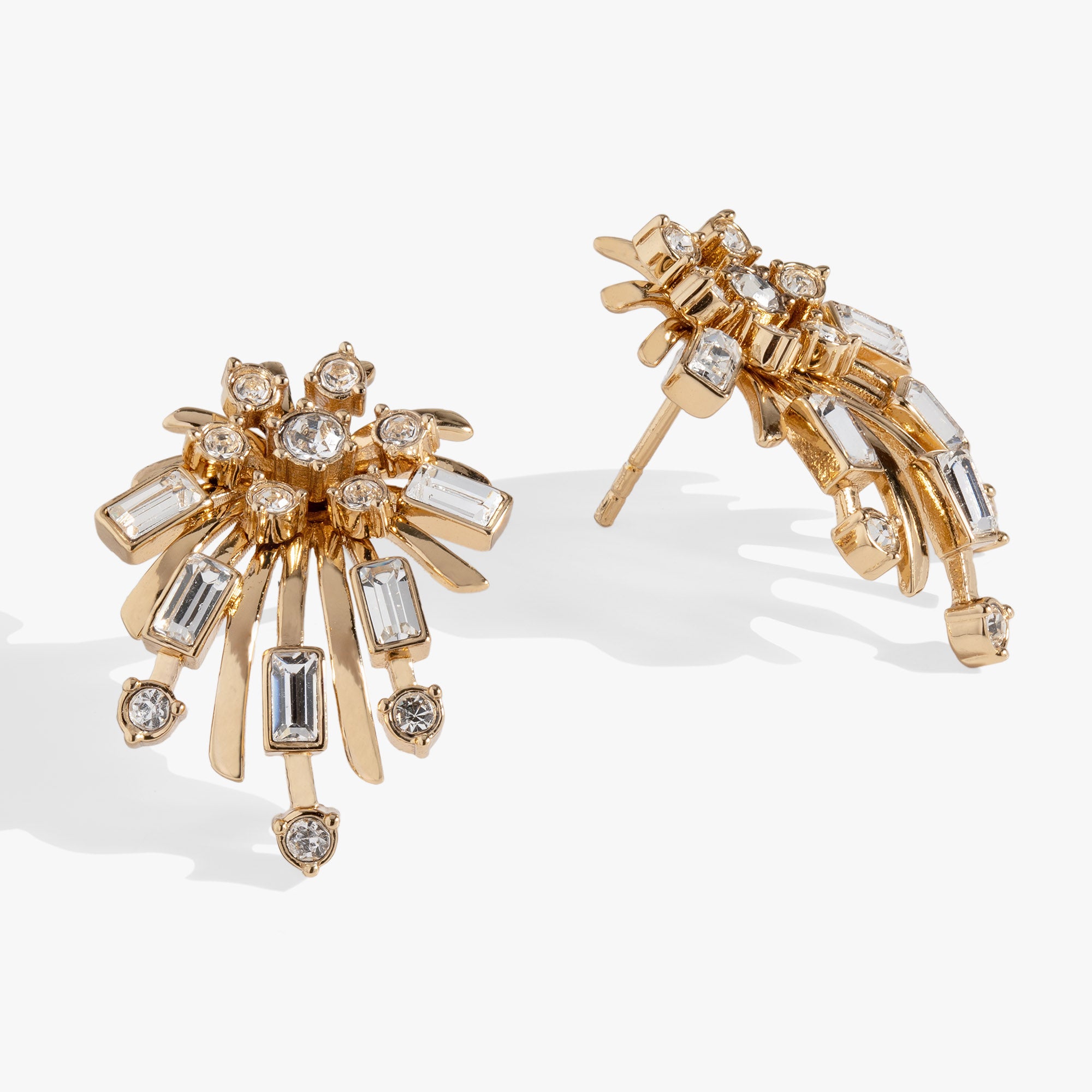 Festive Sparkle Stud Earrings for Women - Elegant Holiday Party Jewelry - Perfect for Christmas, New Year & Special Occasions