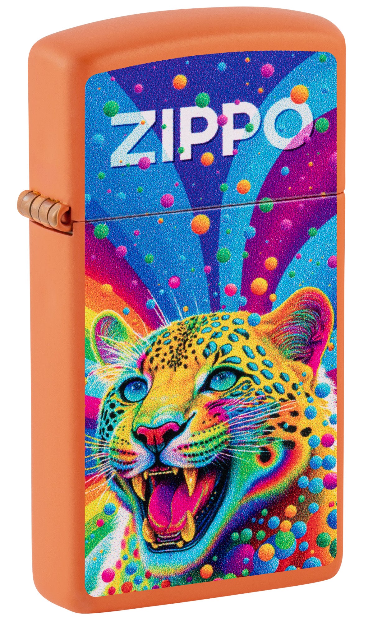 Leopard Print Zippo Lighter - Stylish Windproof Refillable Metal Lighter for Smoking, Camping, Outdoor Adventures & Collectibles