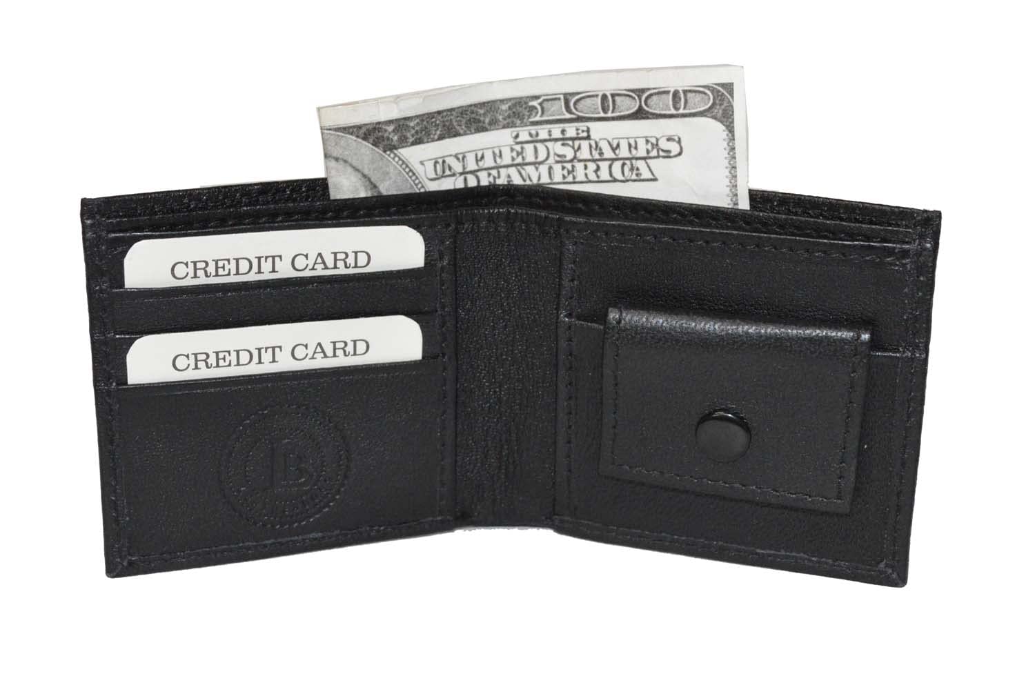 LB LEATHERBOSS Compact Kids Baby Trifold Wallet – Durable & Stylish Leather Wallet for Boys & Girls, Perfect for School, Travel & Everyday Use
