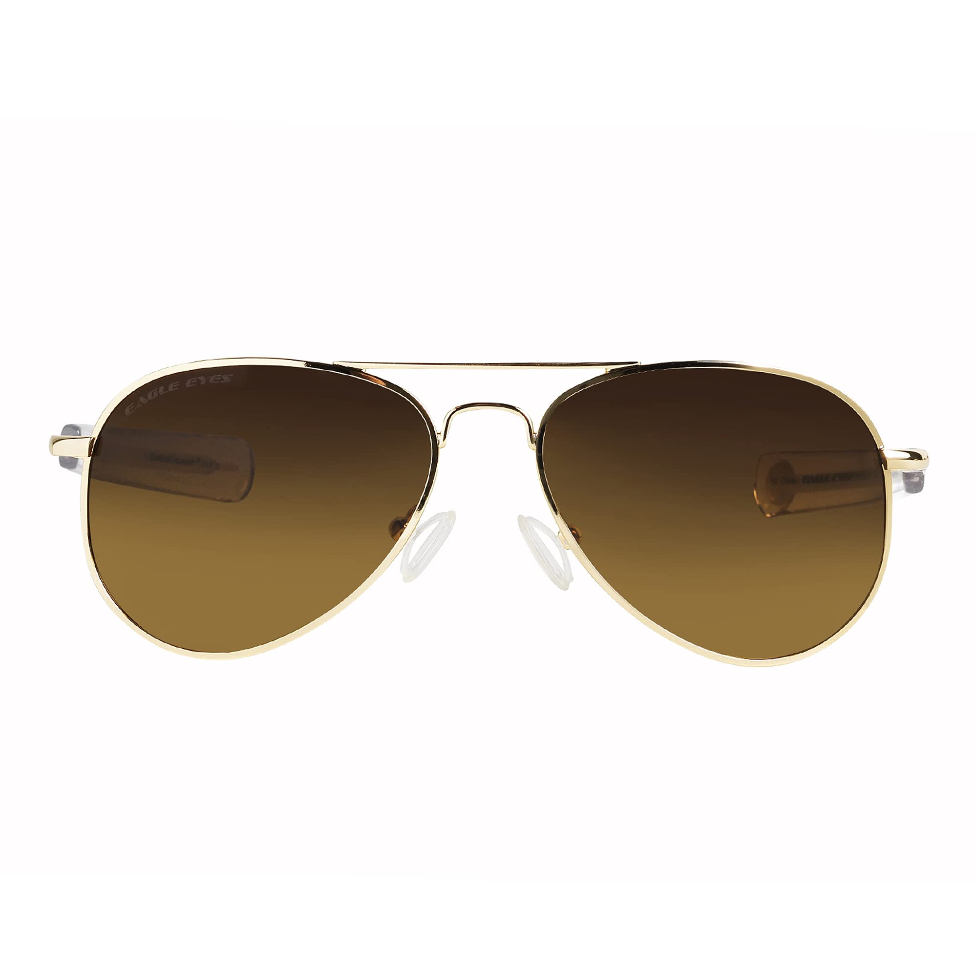 Eagle Eyes FREEDOM Aviator Sunglasses for Men & Women - Polarized UV Protection Pilot Sunglasses - Classic Retro Style for Driving, Travel & Outdoor Activities