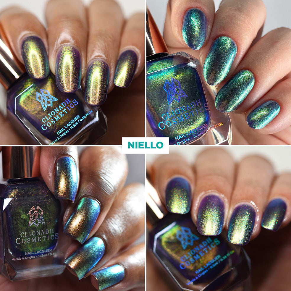 Premium Niello Nail Polish - Long Lasting Chip-Resistant Nail Lacquer with High Shine Finish for Professional Salon Results at Home | Perfect for Manicures, Pedicures, and Special Occasions