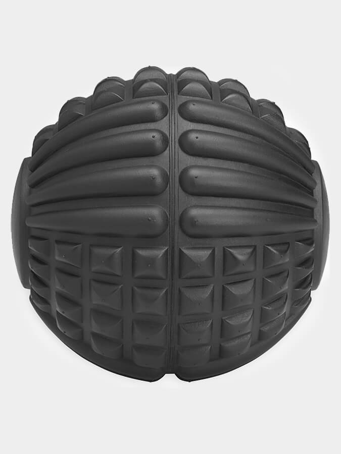 Gaiam 5 Inch Restore Foam Massage Ball for Muscle Recovery, Yoga & Fitness - Perfect for Back Pain Relief, Myofascial Release & Deep Tissue Massage