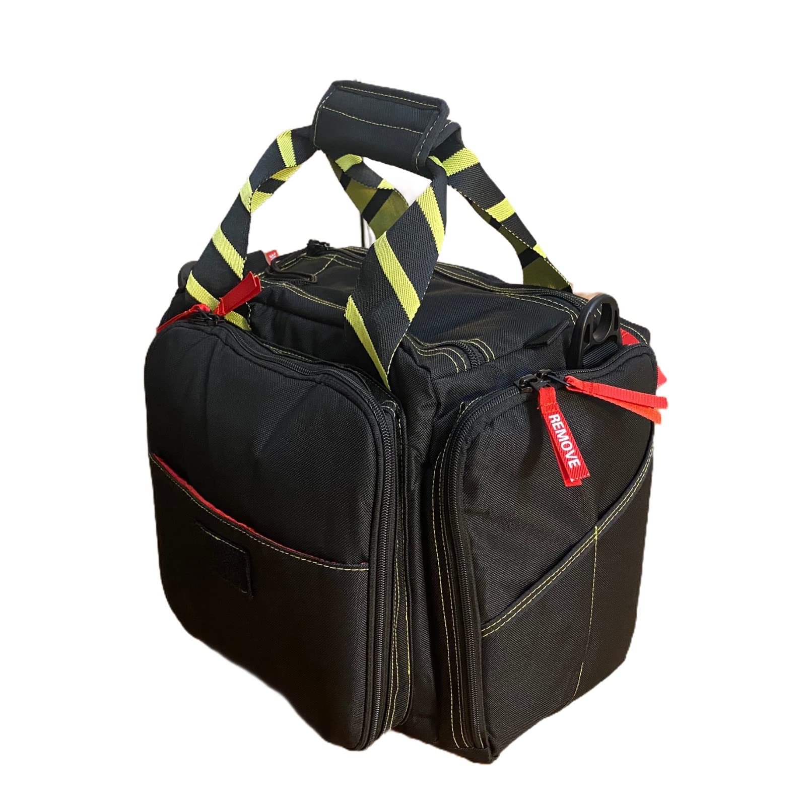 **Top Gun Style Aeronavale Pilot Bag - Padded Flight Bag with Multiple Pockets, Integrated Sunglasses Hardcase, Waterproof & Durable Aviation Bag for Pilots - Perfect for Flight Training, Travel & Airshows**