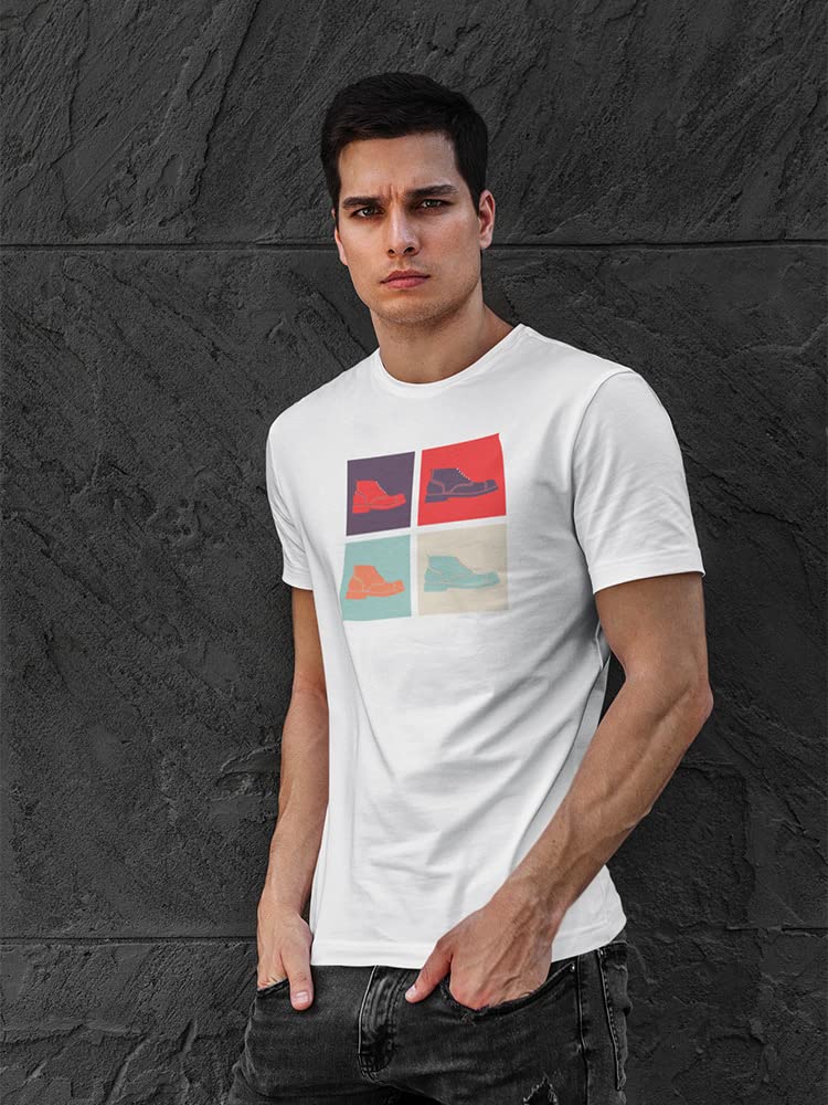 Pop Art Graphic Men's T-Shirt - Stylish Casual Tee for Streetwear & Everyday Outfits