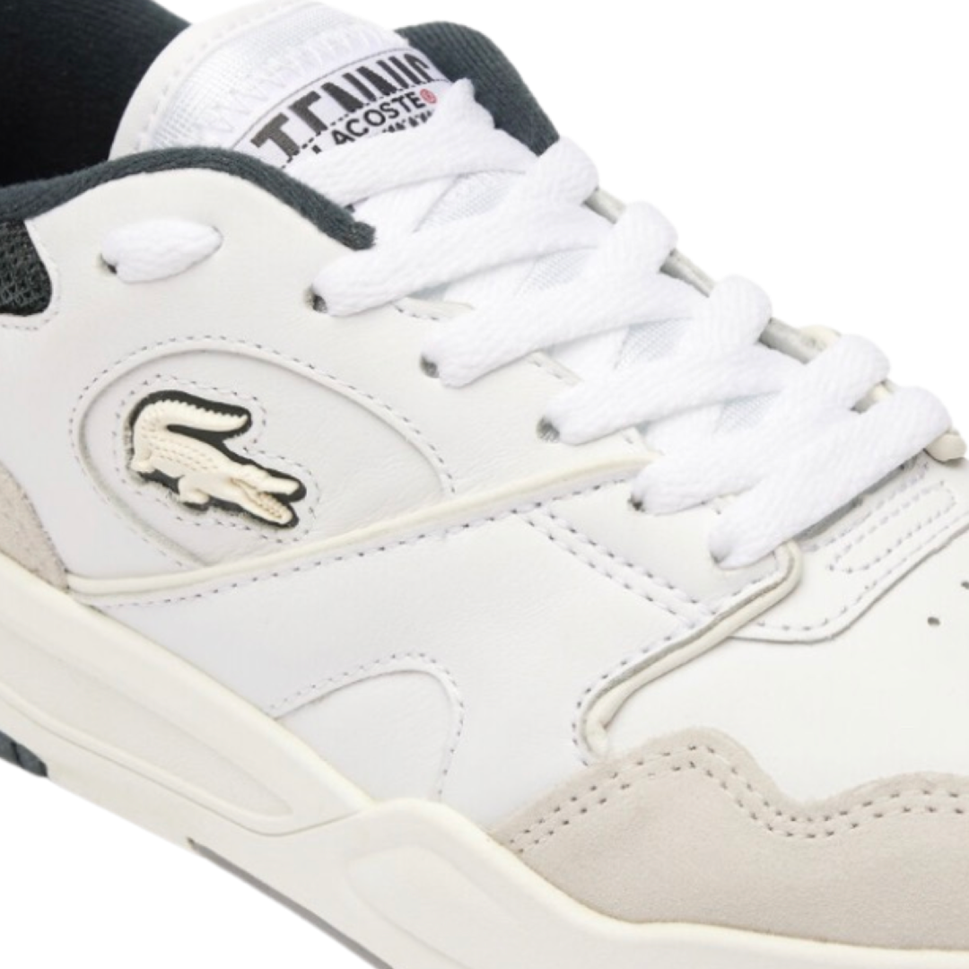Lacoste Lineshot 223 White Dark Green Sneakers - Men's Casual Tennis Shoes for Comfort & Style | Perfect for Everyday Wear, Sports & Outdoor Activities