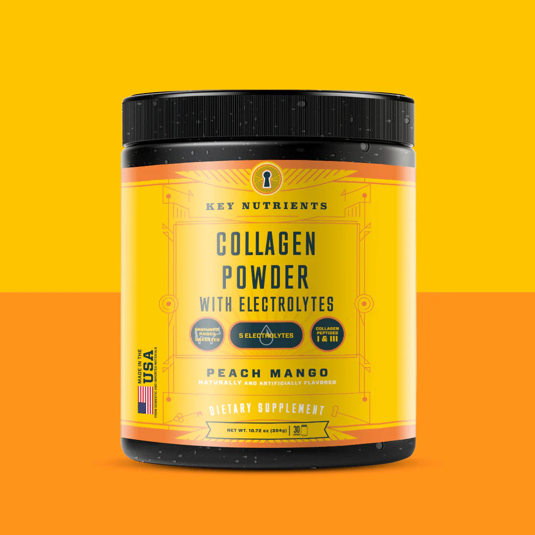 Premium Hydrolyzed Collagen Peptides Powder with Electrolytes for Skin, Hair & Joint Support - Unflavored Protein Supplement for Smoothies, Coffee & Post-Workout Recovery