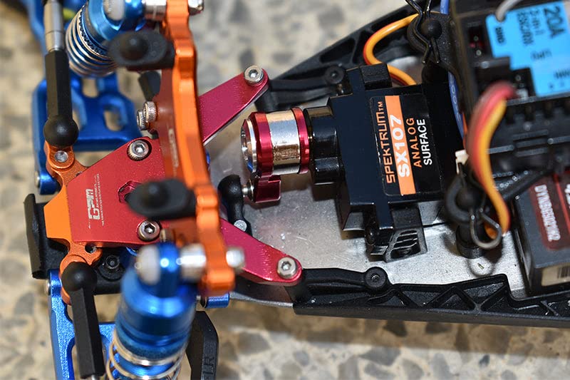 Losi 1/18 Mini-T 2.0 Aluminum 20T Servo Horn - 3Pc Set for RC Truck Upgrades