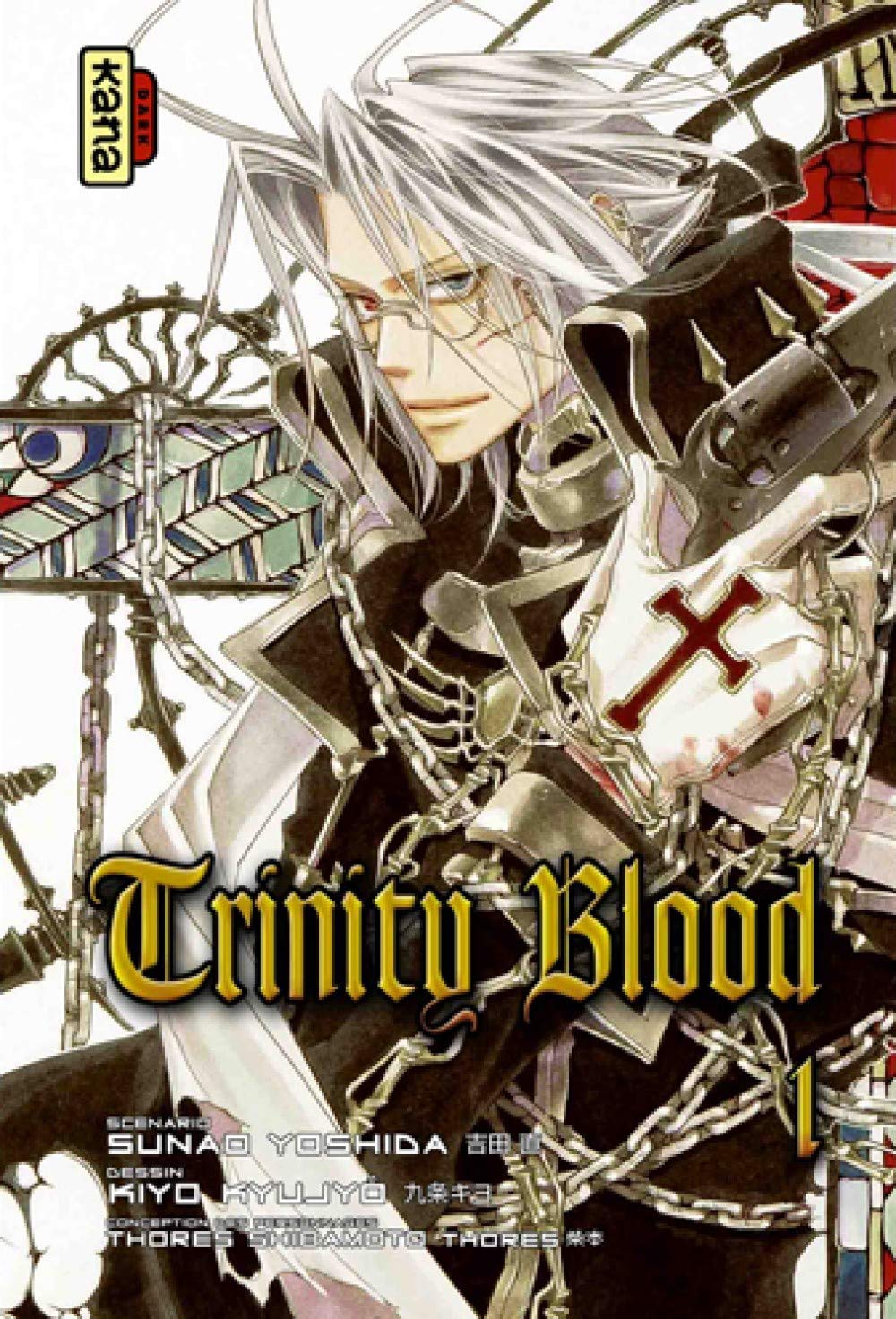 Trinity Blood Volume 1 - Anime Manga Graphic Novel | Vampire Action Adventure Story | Perfect for Collectors & Anime Fans