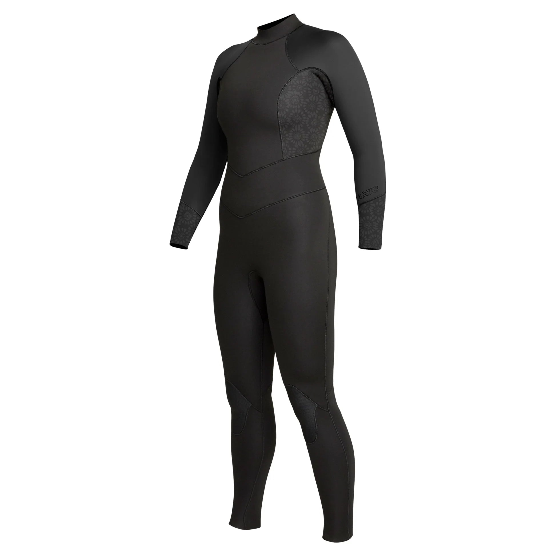 Women's Axis Back Zip 5/4mm Full Wetsuit - Premium Neoprene Diving Suit for Scuba Diving, Surfing & Cold Water Swimming