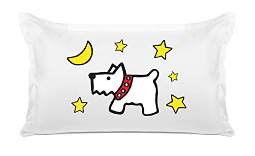 Dog, Moon, Stars