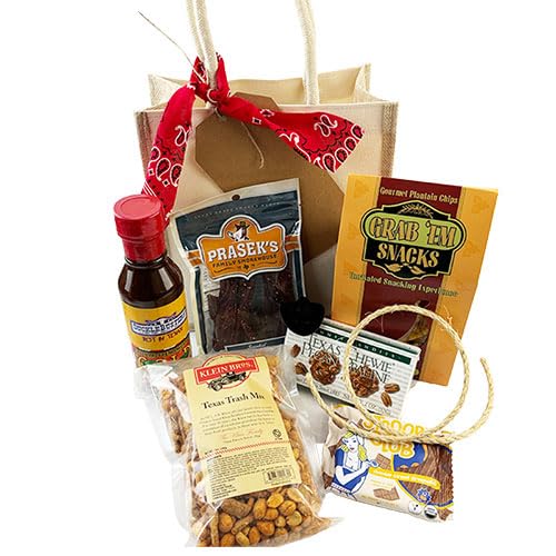 Authentic Texas Gift Basket - Premium Assortment of Local Snacks & Souvenirs | Perfect for Holidays, Corporate Gifts & Texas-Themed Parties