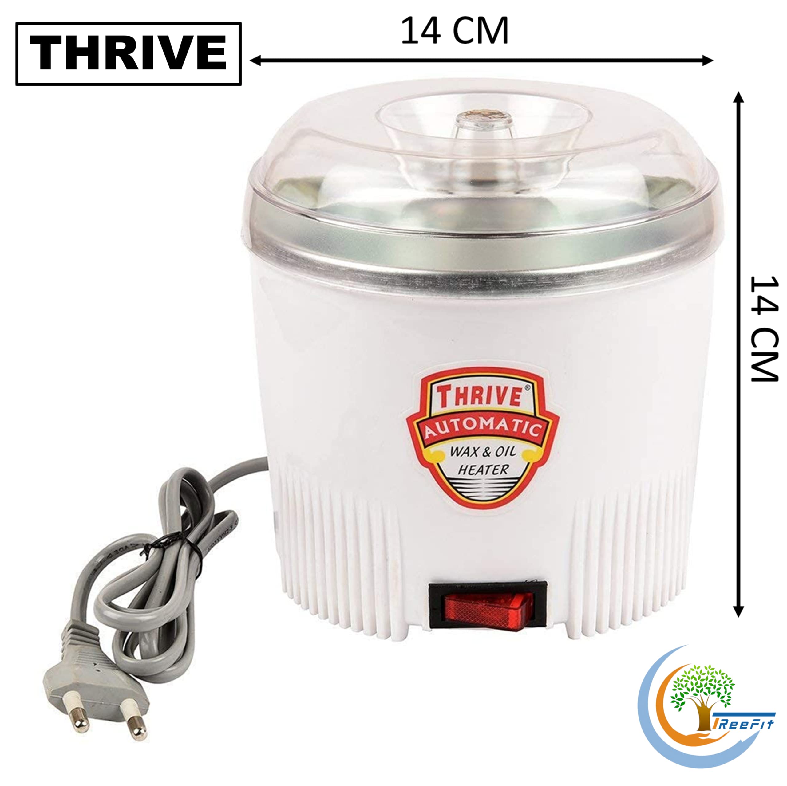 Premium Tree Fit Oil & Wax Warmer - Fast Heating Essential Oil Diffuser for Aromatherapy, Relaxation & Home Spa - Perfect for Bedroom, Office & Yoga Studio