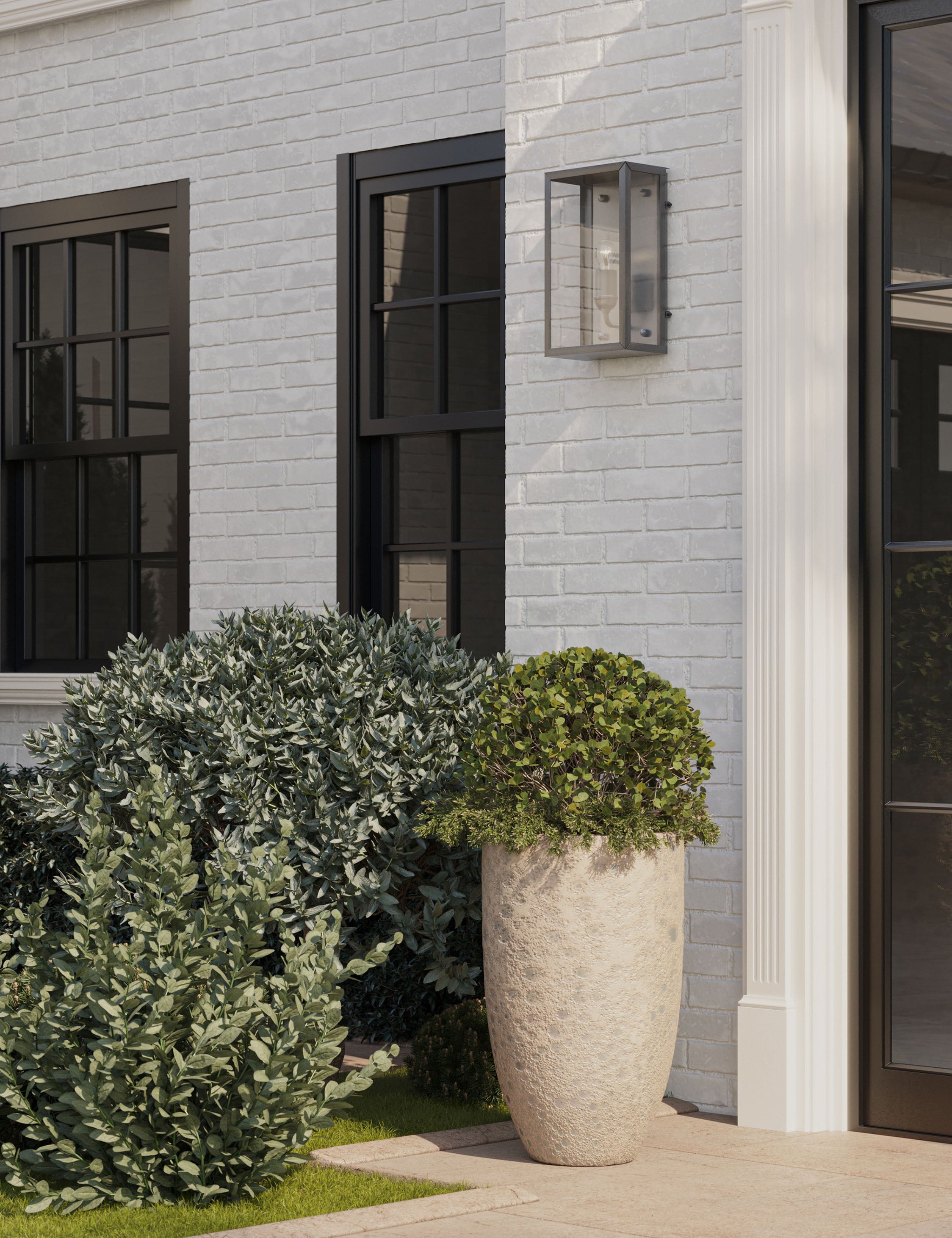 Carrington Outdoor Wall Sconce Light Fixture - Weatherproof Exterior Lighting for Patio, Porch & Garden Decor