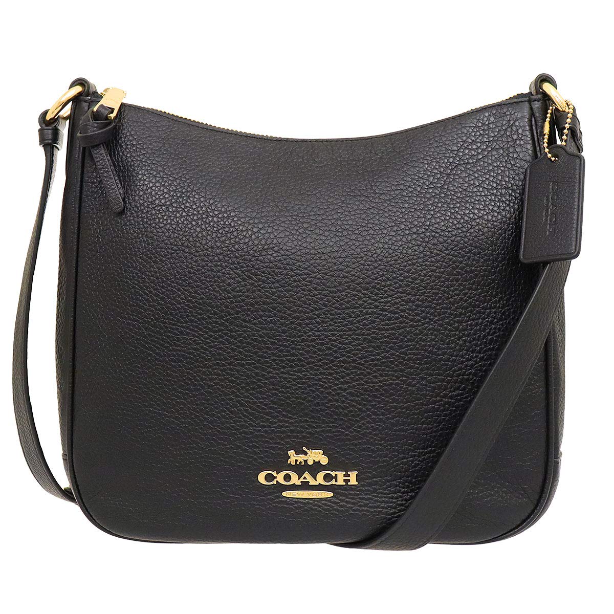 COACH Women's Ellie Leather Crossbody Bag - Stylish & Compact Purse for Everyday Use, Work, and Travel