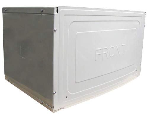 PerfectAire Universal Wall Sleeve for Window AC Units - Durable Metal AC Support Bracket for Home & Office Cooling - Easy Installation for Efficient Air Conditioning Systems
