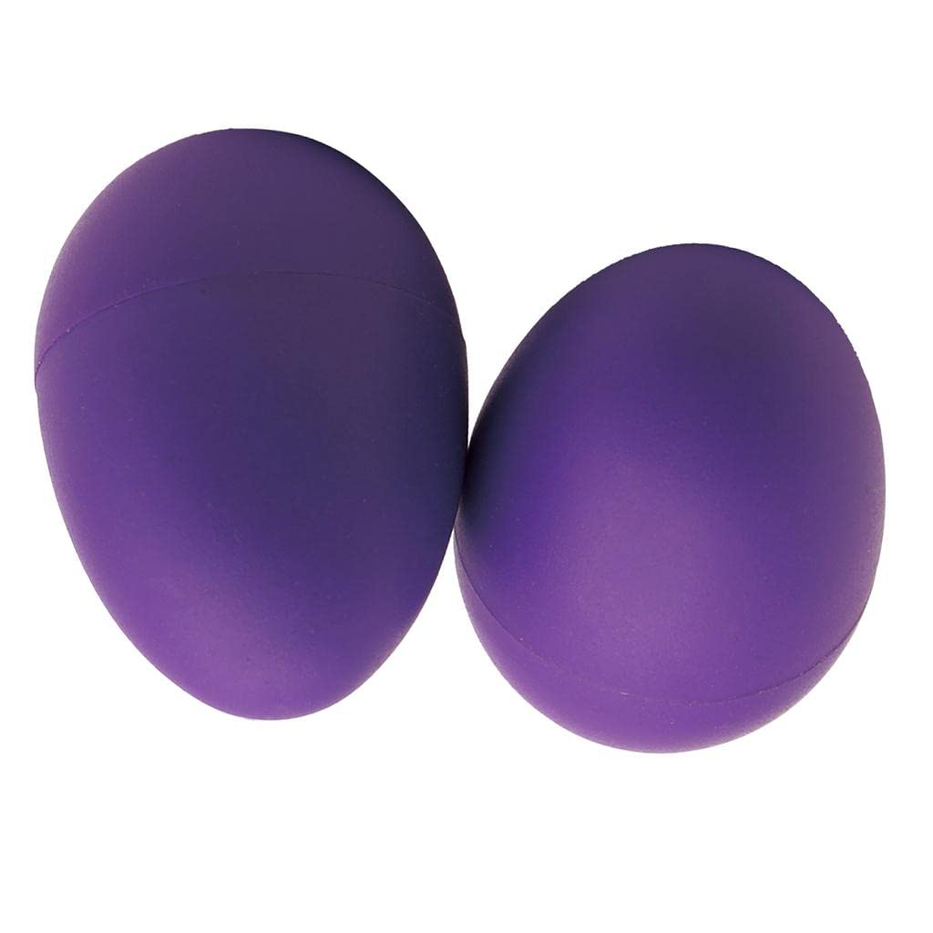 Gazechimp 2 Plastic Egg Shakers - Musical Percussion Toys for Kids - Party & Classroom Fun