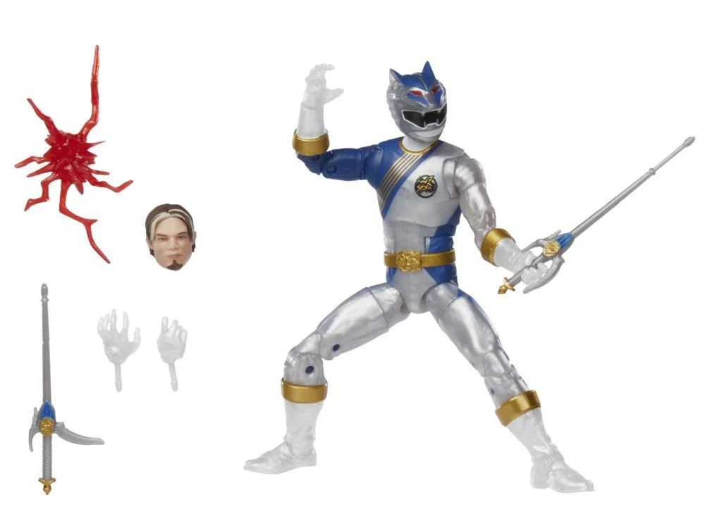 Power Rangers Wild Force Lightning Collection Lunar Wolf Ranger Action Figure – Collectible Toy for Kids & Fans – Perfect for Display, Play & Gifting