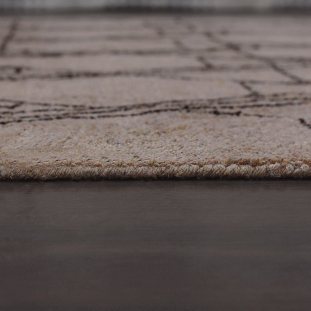 Elysium Hand Knotted Rug - Premium Handmade Wool Area Rug for Living Room, Bedroom & Dining Room - Boho Chic Home Decor for Cozy & Stylish Interiors