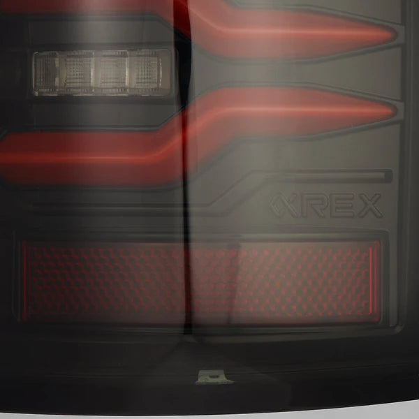 02-06 Dodge Ram 1500 & 03-06 Dodge Ram 2500/3500 LED Tail Lights - LUXX Series Black Red - Upgrade Your Truck's Style & Safety for Night Driving