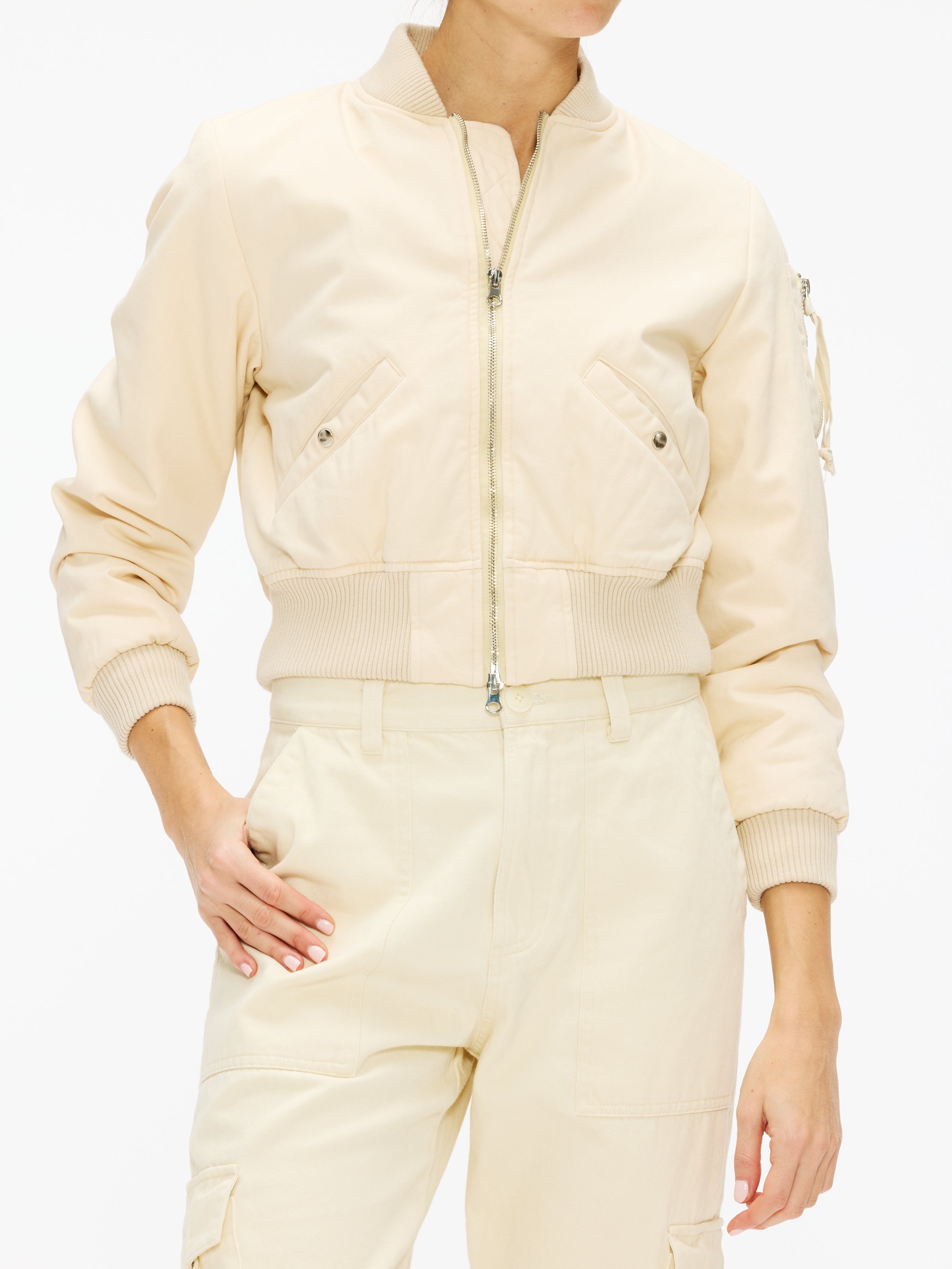 NSF Reyes Quilted Bomber Jacket for Men - Stylish & Warm Winter Coat - Perfect for Casual Outfits, Streetwear & Outdoor Activities
