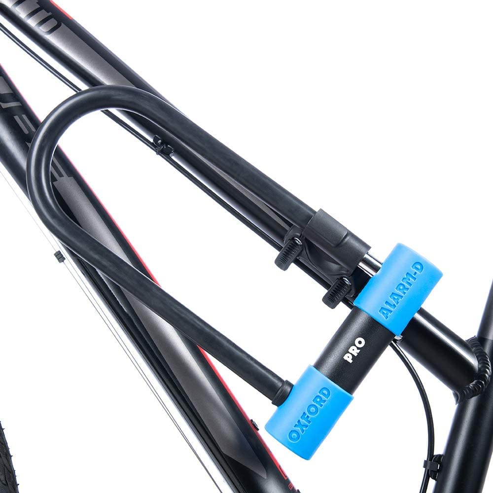**Oxford LK348 Alarm-D PRO High-Security Bike U Lock – Sold Gold Award Winner – 320mm x 173mm Anti-Theft Cycling Lock (Black) – Perfect for Urban Commuting, Bike Parking & Outdoor Adventures**
