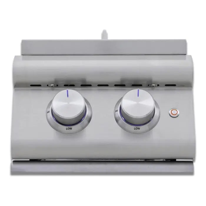 Blaze Premium LTE+ Double Side Burner - High Performance Outdoor Gas Grill for Camping, Tailgating & Backyard BBQs