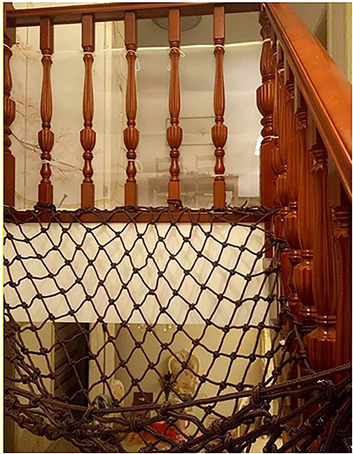 Kids Climbing Cargo Net - 2x3m (6.6x9.9ft) Outdoor Safety Play Net for Children | Anti-Fall Stair Protector & Backyard Adventure Toy for Boys & Girls | Perfect for Treehouses, Playgrounds & Indoor Gyms