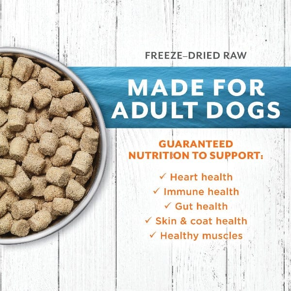 Instinct Raw Longevity Pollock Recipe 100% Freeze Dried Dog Food - 9.5oz | Grain-Free, High-Protein Dog Treats for Small & Large Breeds | Perfect for Training, Travel & Outdoor Adventures