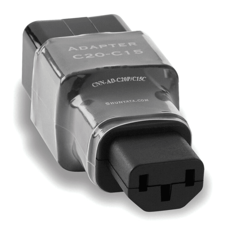 Shunyata Research SR-Z1 High-End Power Cable Adapter - Premium Audio/Video Power Connector for Home Theater & Studio Equipment