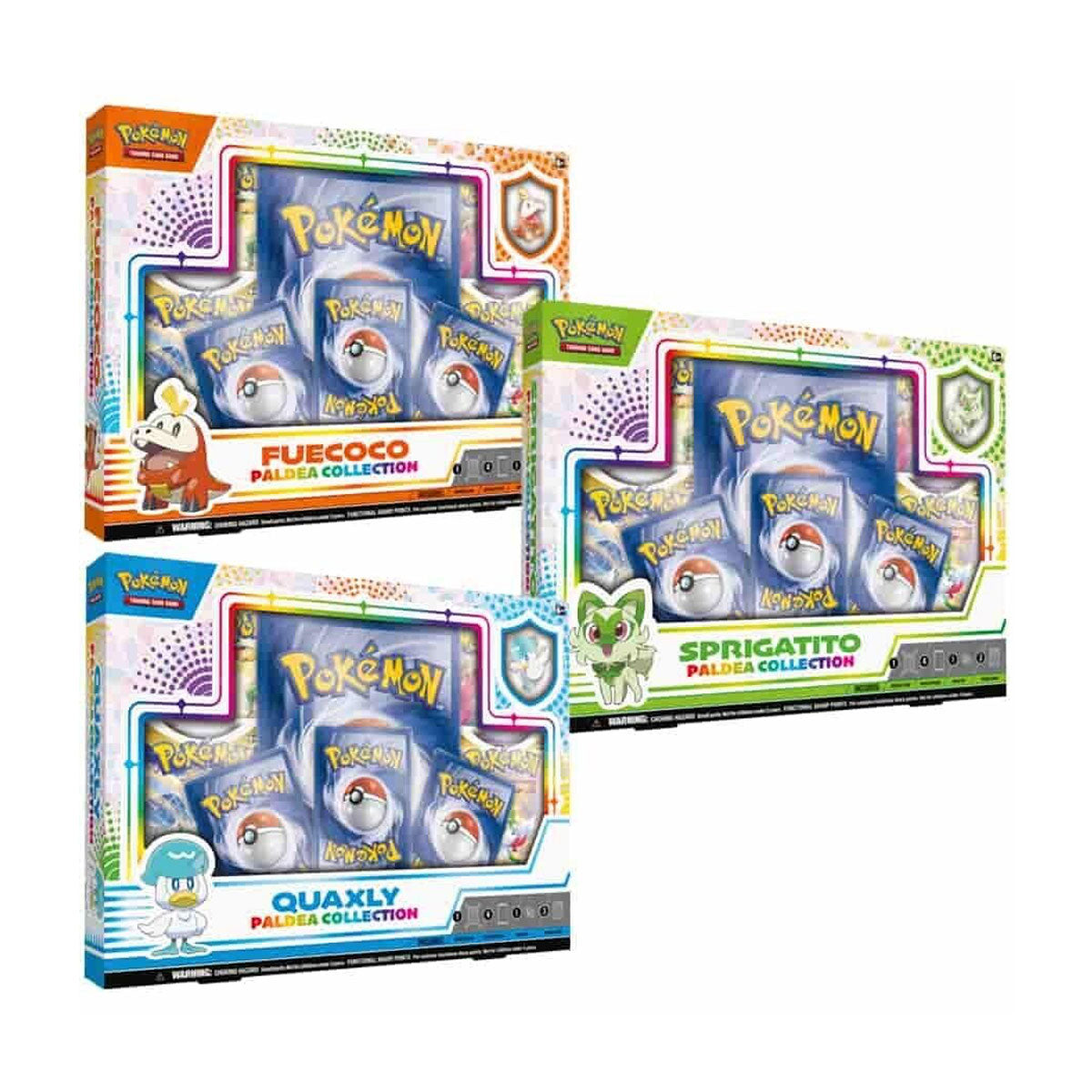 Pokémon Paldea Collection Box - Exclusive Trading Cards & Collectibles for Pokémon Fans | Perfect for Gifts, Battles & Display