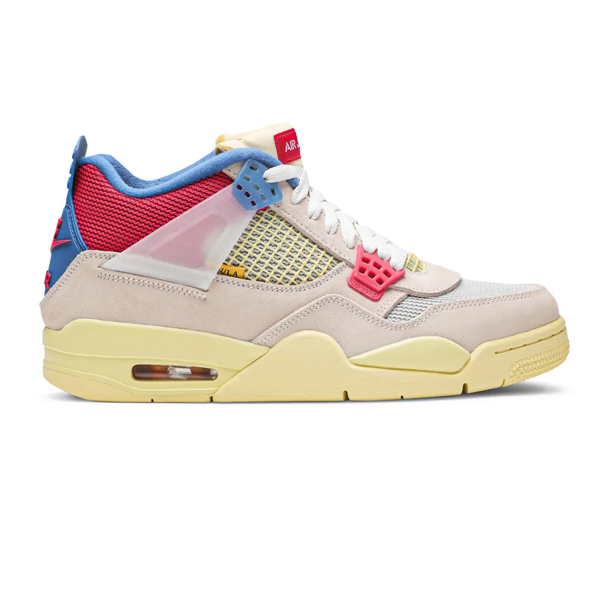 Air Jordan 4 x Union 'Guava Ice' Retro Sneakers - Men's Basketball Shoes for Streetwear & Casual Style - Perfect for Sneaker Collectors and Urban Fashion Enthusiasts