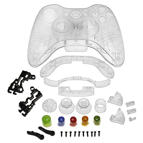 Ensecoo R Wireless Controller Case - Clear Protective Cover for Nintendo Switch Pro Controller | Durable & Scratch-Resistant for Gaming & Travel