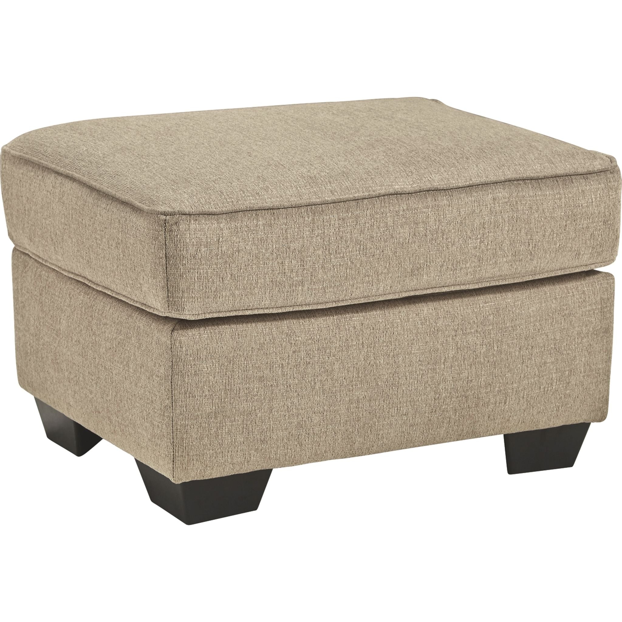 Ardmead Ottoman Storage Bench with Removable Cushion - Soft Putty Fabric - Perfect for Living Room, Bedroom, or Entryway Storage & Seating