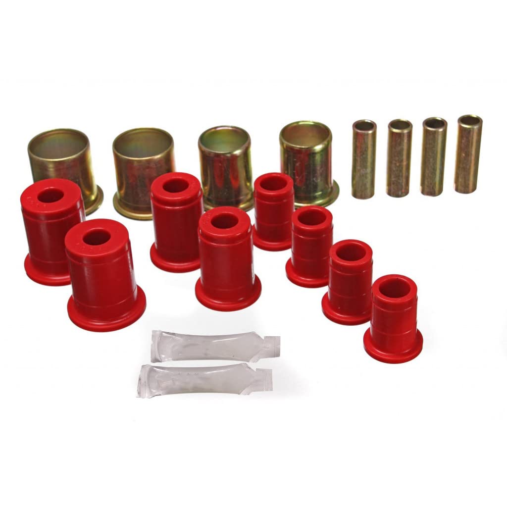 Energy Suspension 1991 GMC Syclone Control Arm Bushing Set - Red (3.3119R) | High-Performance Suspension Upgrade for Off-Road & Street Racing