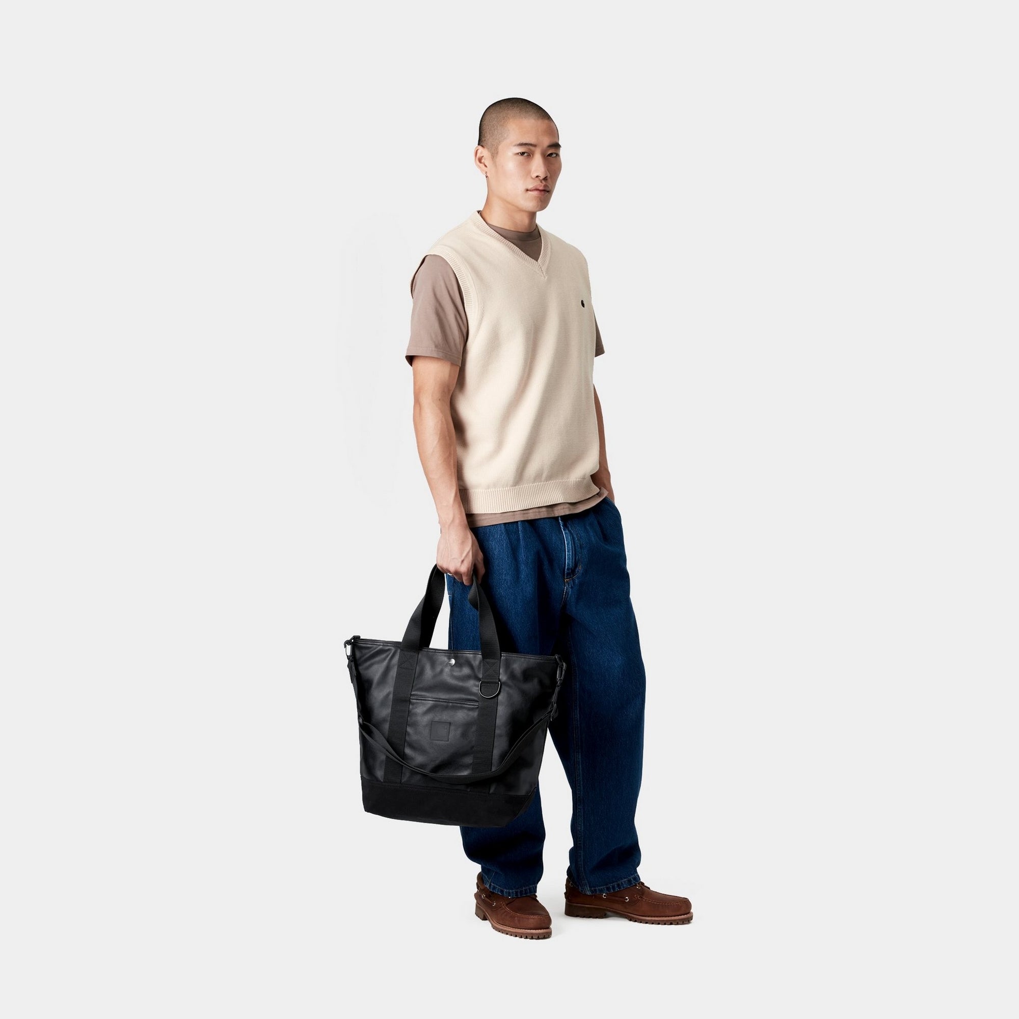 Norwich Tote Bag - Premium PU Leather Handbag for Women | Stylish Black Shoulder Bag | Perfect for Work, Travel & Everyday Use