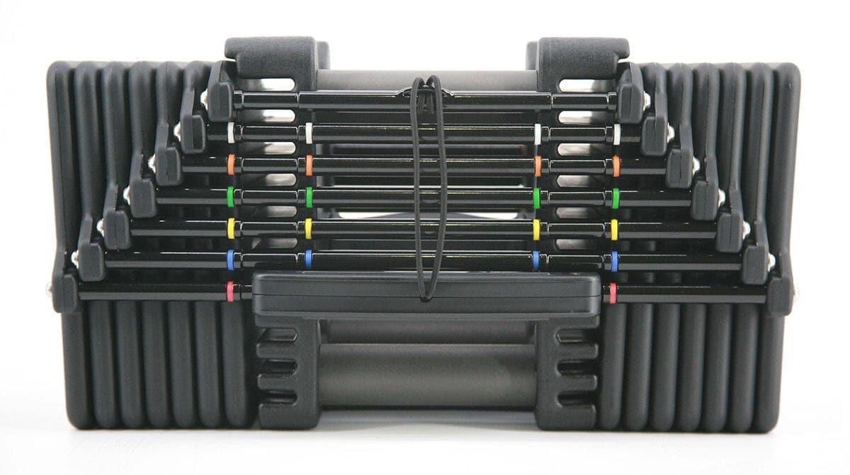 PowerBlock Commercial Pro Series 125 Adjustable Dumbbell Set - Home Gym & Strength Training Equipment for Weight Lifting, CrossFit, and Fitness Workouts