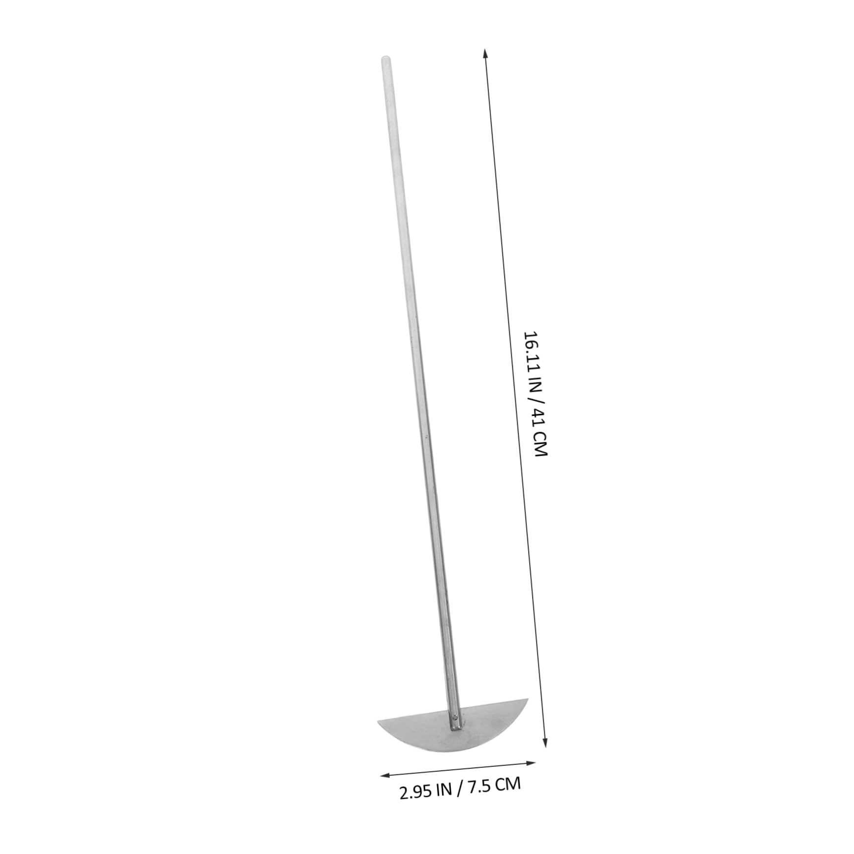 Stainless Steel Laboratory Hand Mixer Stirring Paddle - 11.8