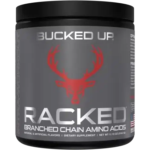 Bucked Up RACKED BCAA Powder - Premium Branched Chain Amino Acids for Muscle Recovery & Growth - Ideal for Post-Workout & Fitness Enthusiasts
