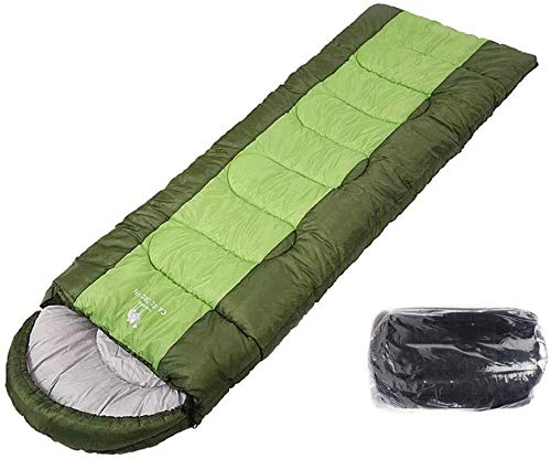 **Waterproof Cold Weather Sleeping Bag for Adults & Teens - Lightweight, Portable, Thickened for Camping, Hiking & Outdoor Travel - Perfect for Autumn & Winter Adventures**
