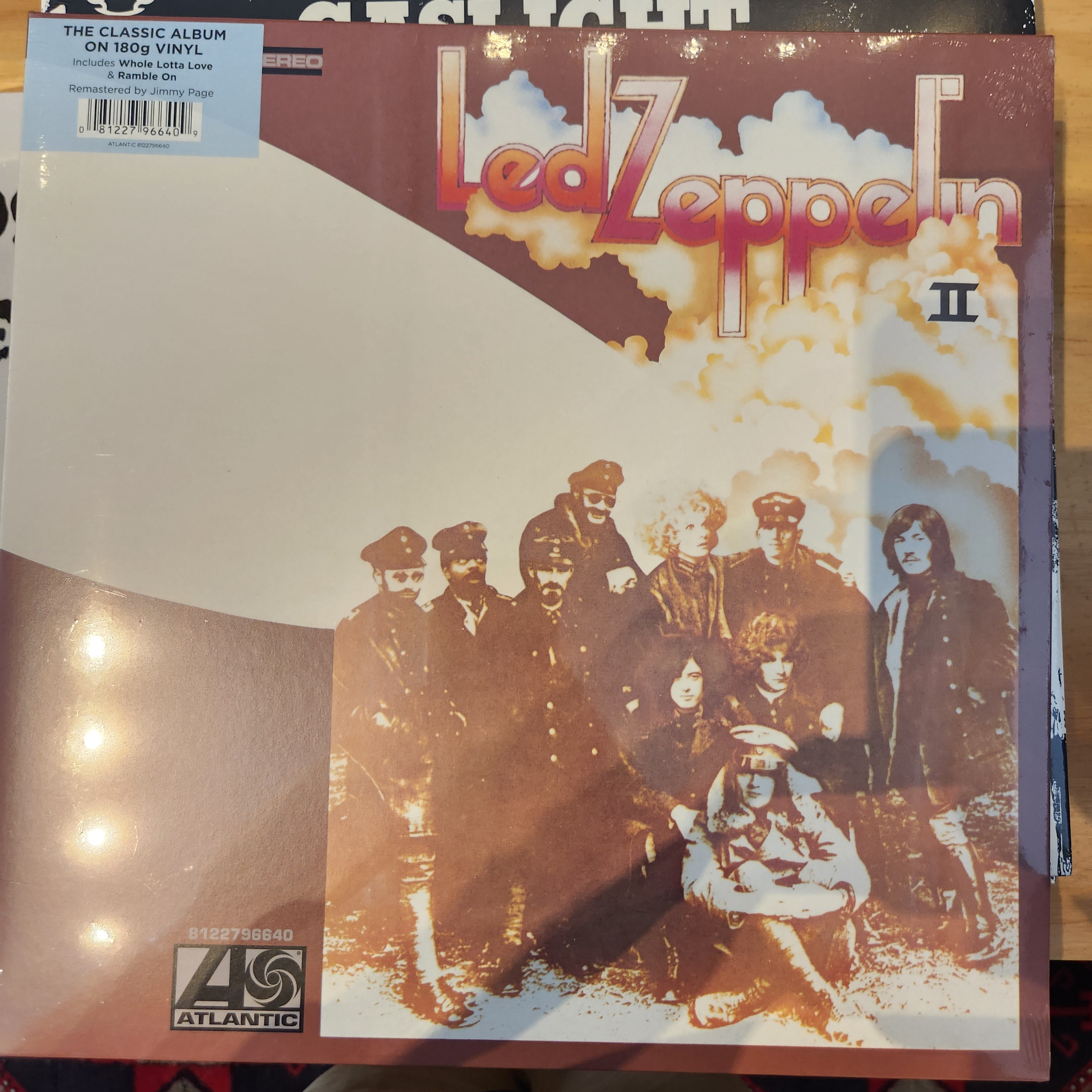 Led Zeppelin II Vinyl Record LP - Classic Rock Album for Collectors & Audiophiles - Perfect for Home Listening & Music Enthusiasts